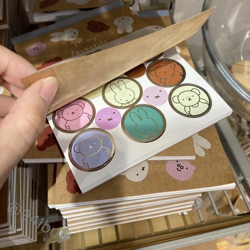 荷蘭米菲造型貼紙組（共20頁）歐洲限定 miffy角色貼紙本 手帳控必收