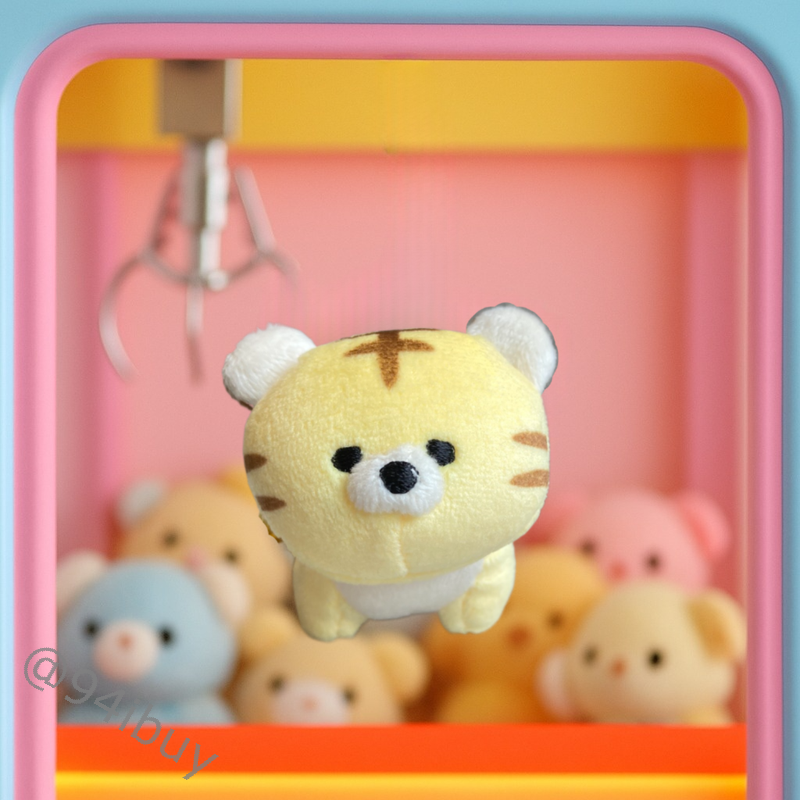 日本MOFMOFRIENDS老虎吊飾可愛鑰匙圈