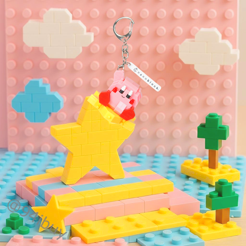 星之卡比 Nanoblock 迷你積木吊飾 包包吊飾 鑰匙圈 卡比之星 卡比星星 日本正版