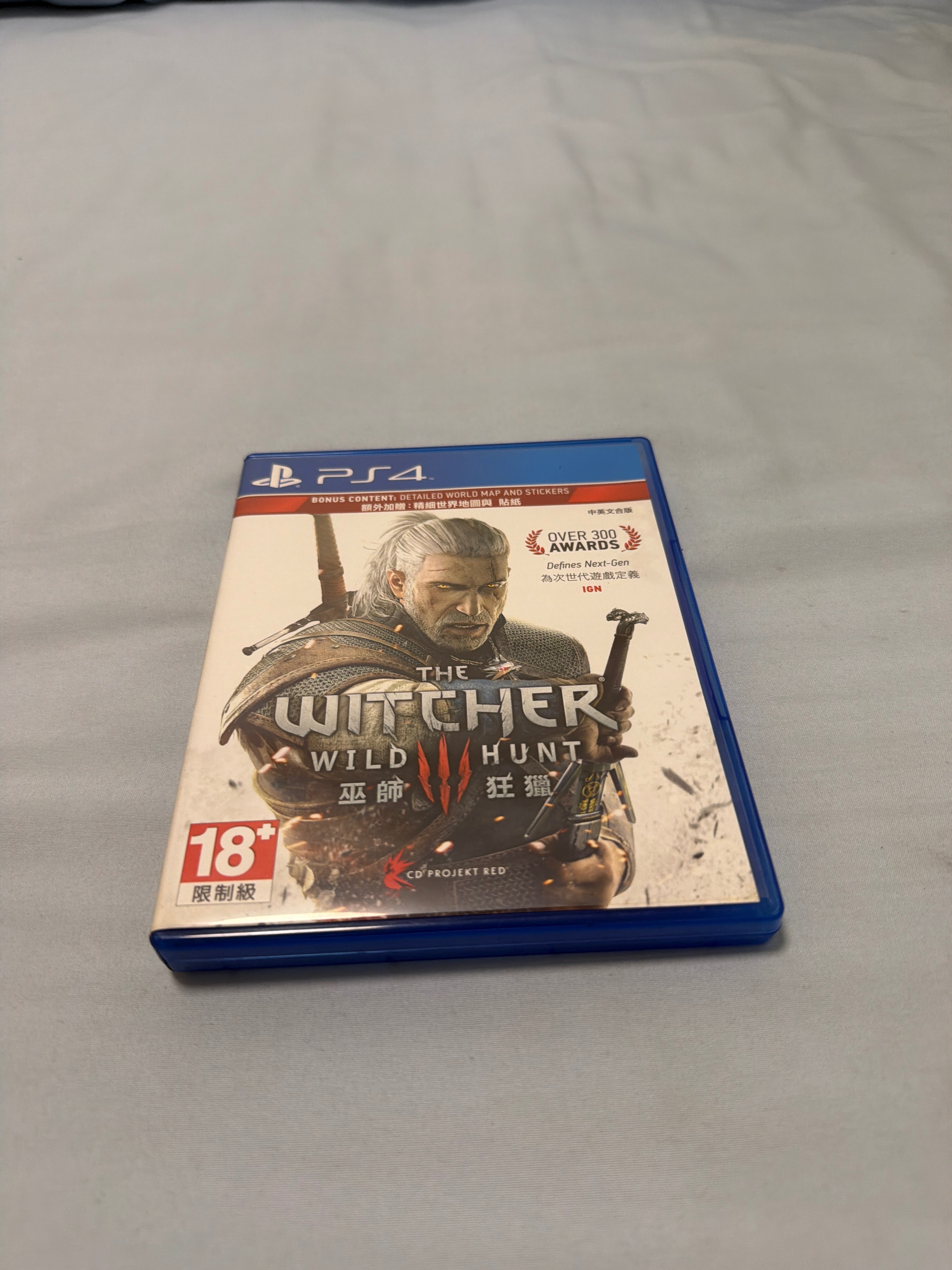PS4 巫師三 狂獵