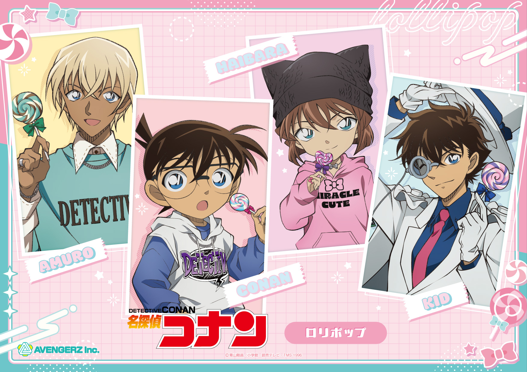 柯南棒棒糖系列【沒有帳號往下拉，若無問題下單後不用回報，請勿留言於備註，需要晚出貨請在下單前聯絡】