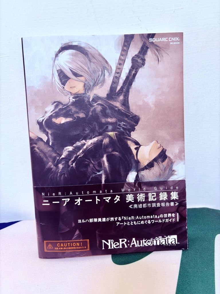 日版 尼爾：自動人形美術記錄集 ≪廢墟都市調查報告書≫ ニーアオートマタ 美術記録集 ≪廃墟都市調査報告書≫