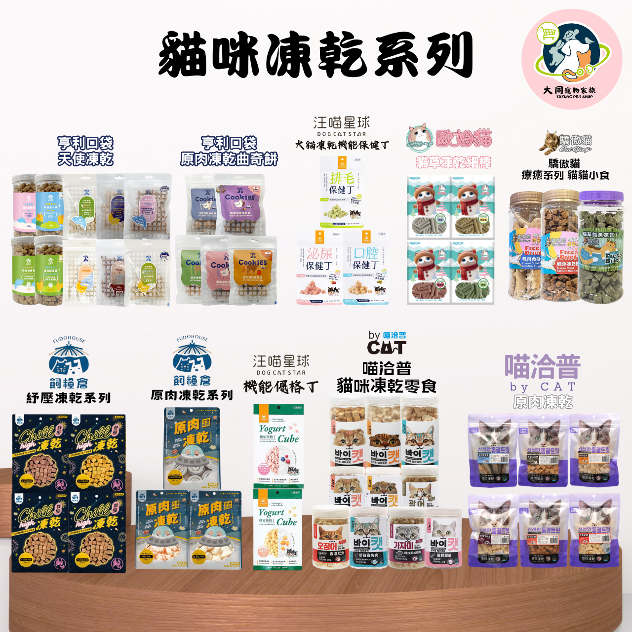 貓咪系列 亨利口袋/汪喵星球/歐姆貓/傲嬌貓/飼糧倉/喵洽普