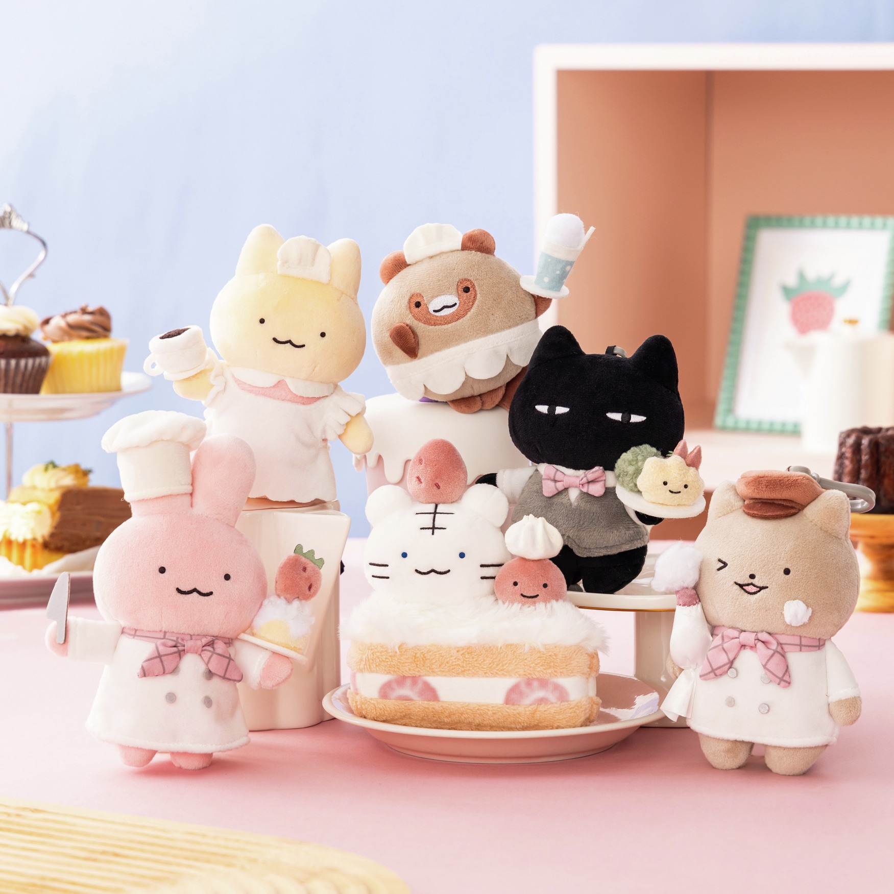 咖啡廳系列娃娃