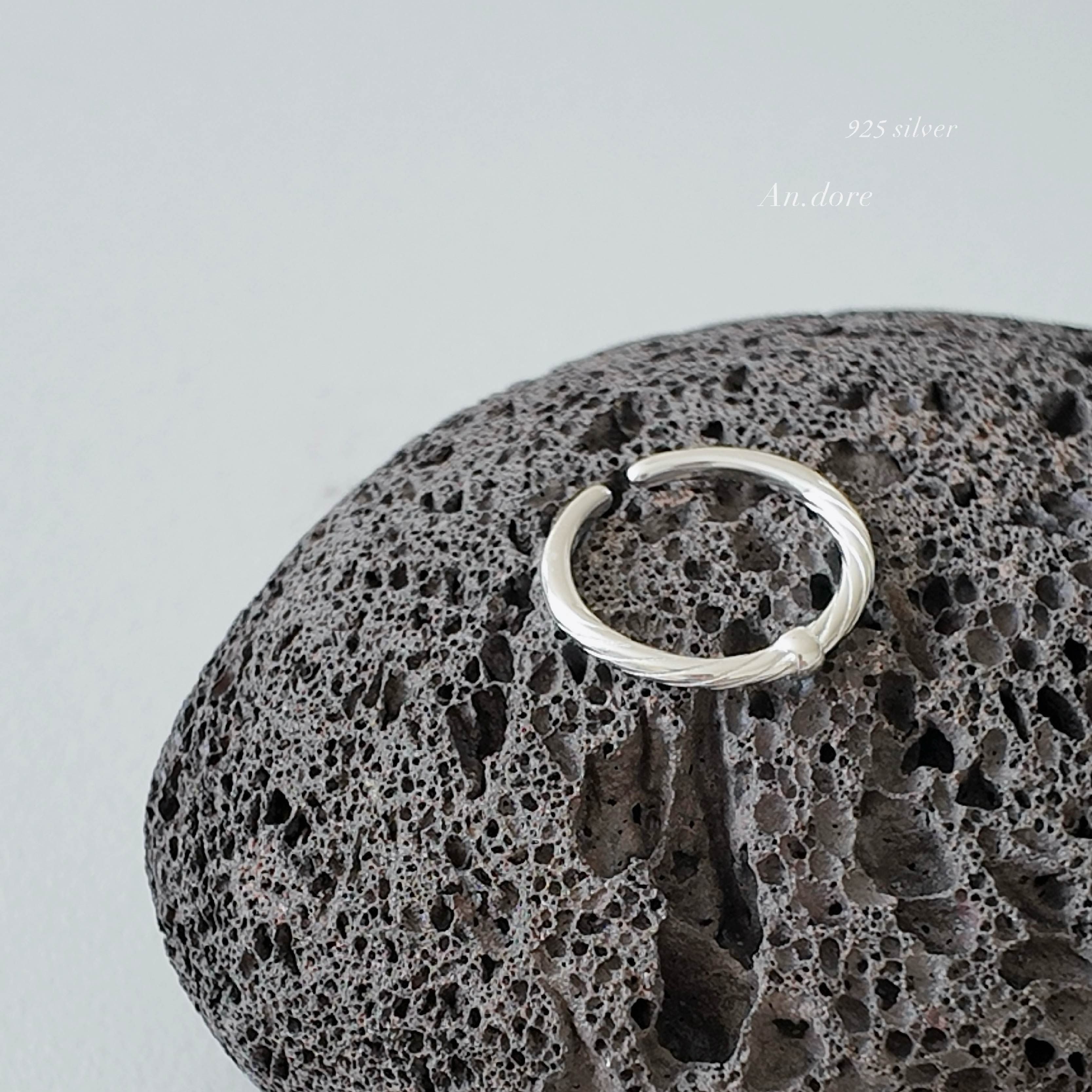 R19 Fantasy  小方塊素圈細戒