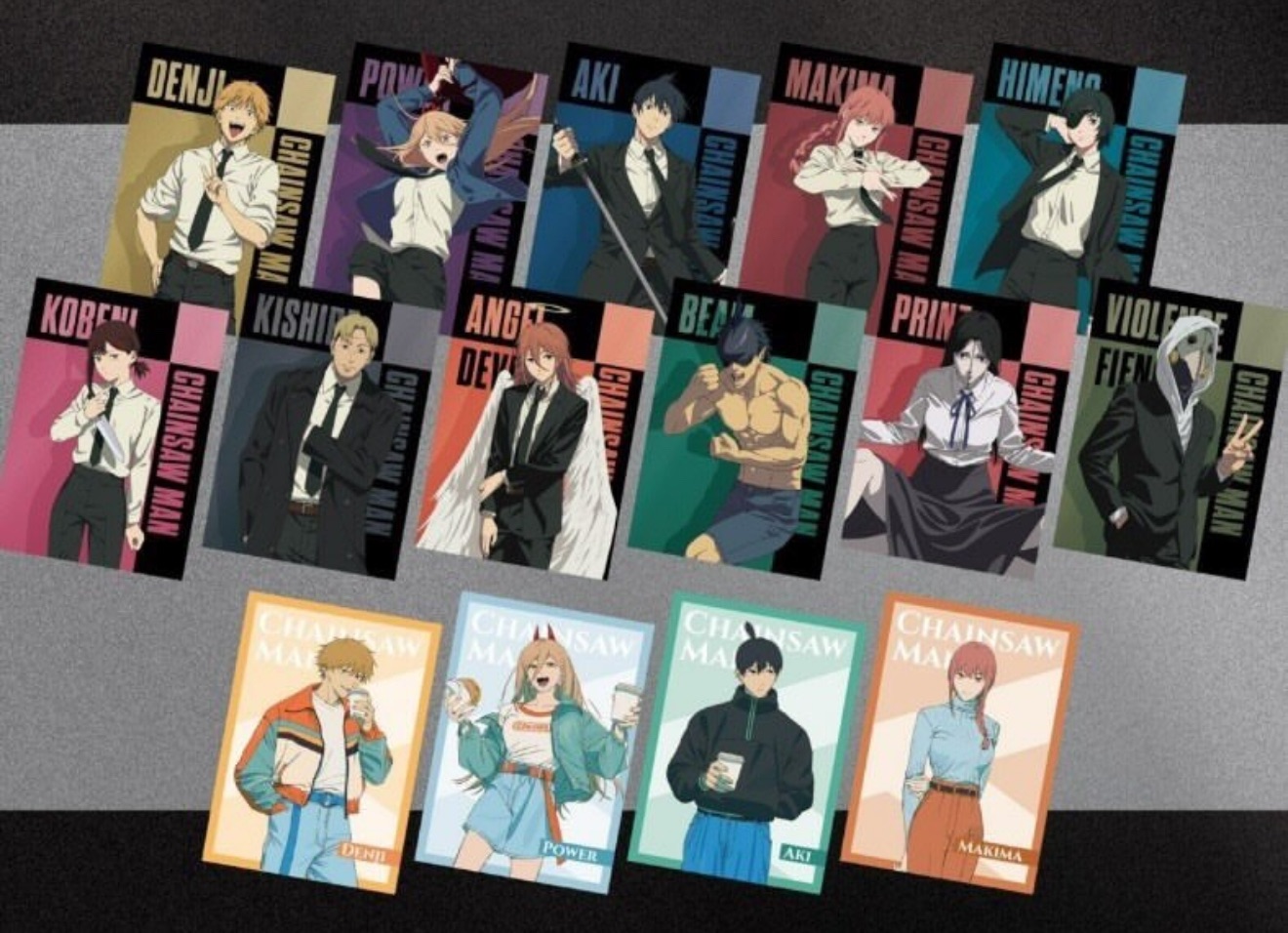 鏈鋸人抽卡機小卡（私服款）