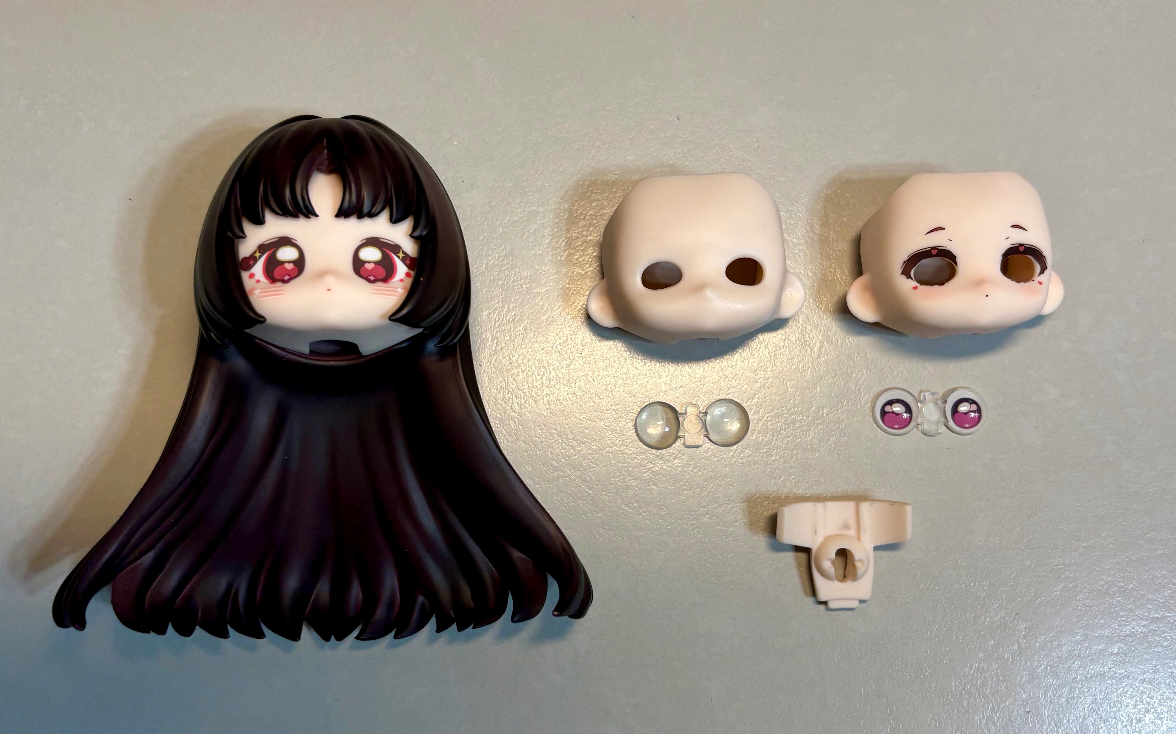 糖百-異色藍莓小魔女 頭部+空白臉