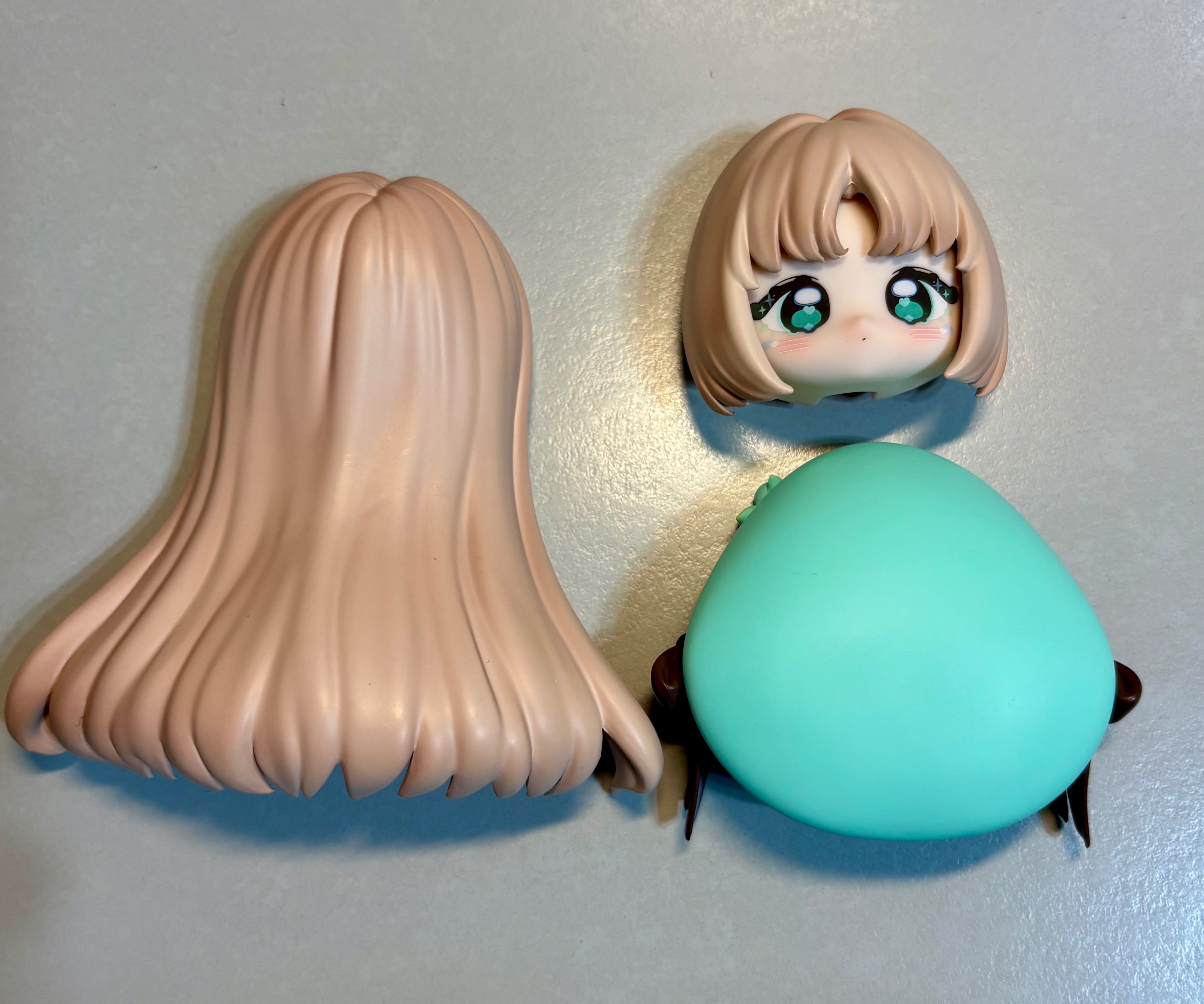 糖百異色藍莓頭部