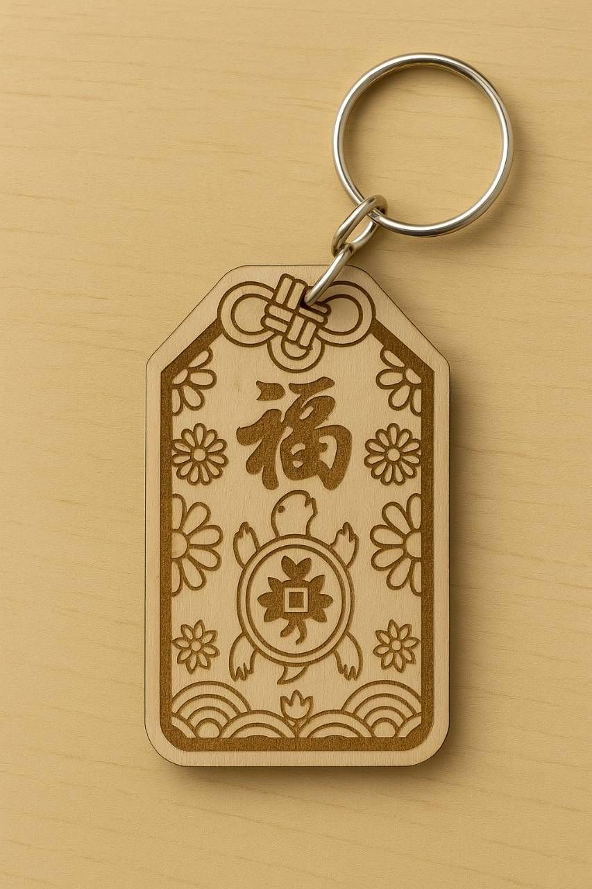福龜吉運御守鑰匙圈