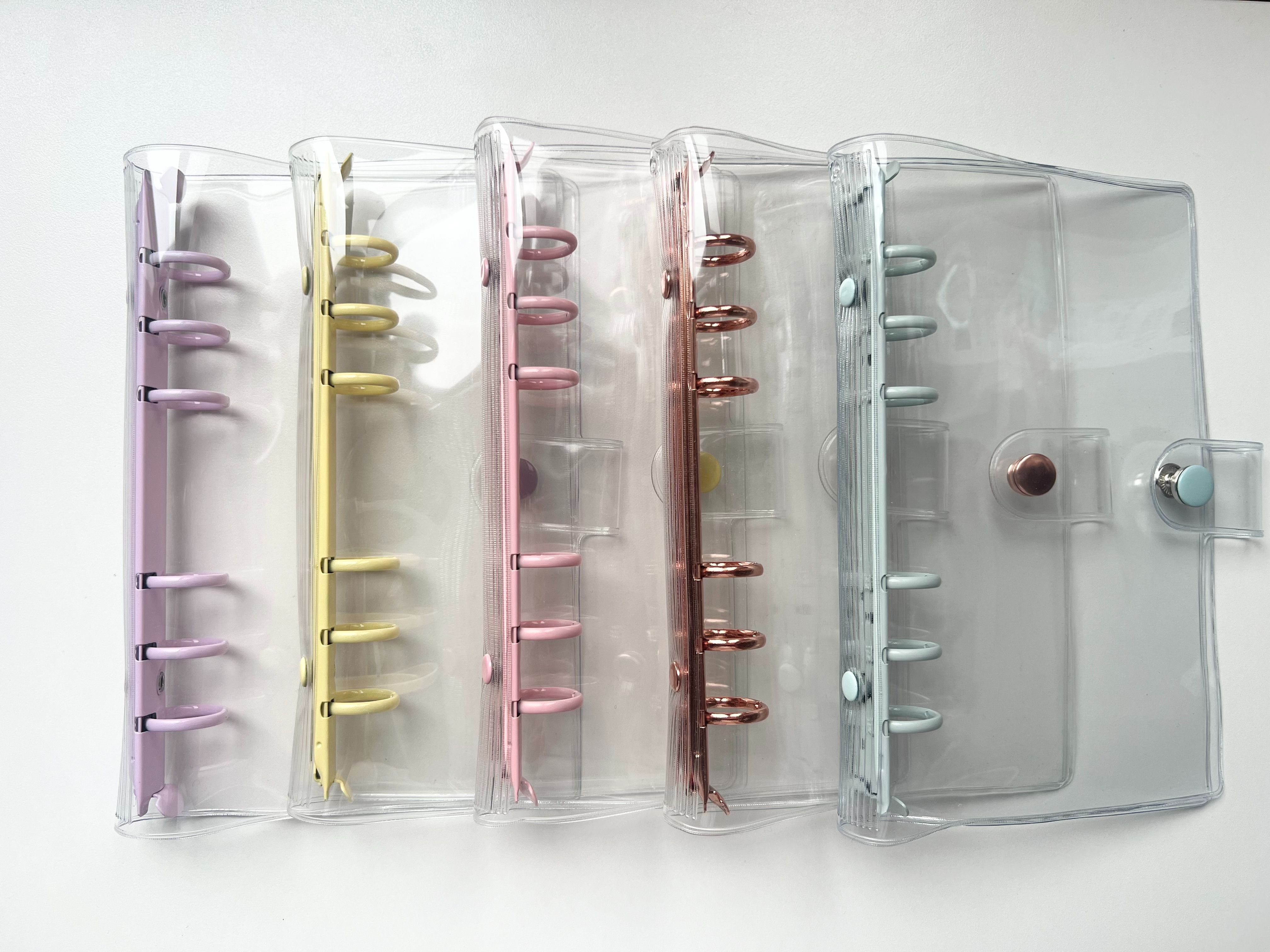 （預購）存錢本｜質感透亮存錢本（A6孔洞）