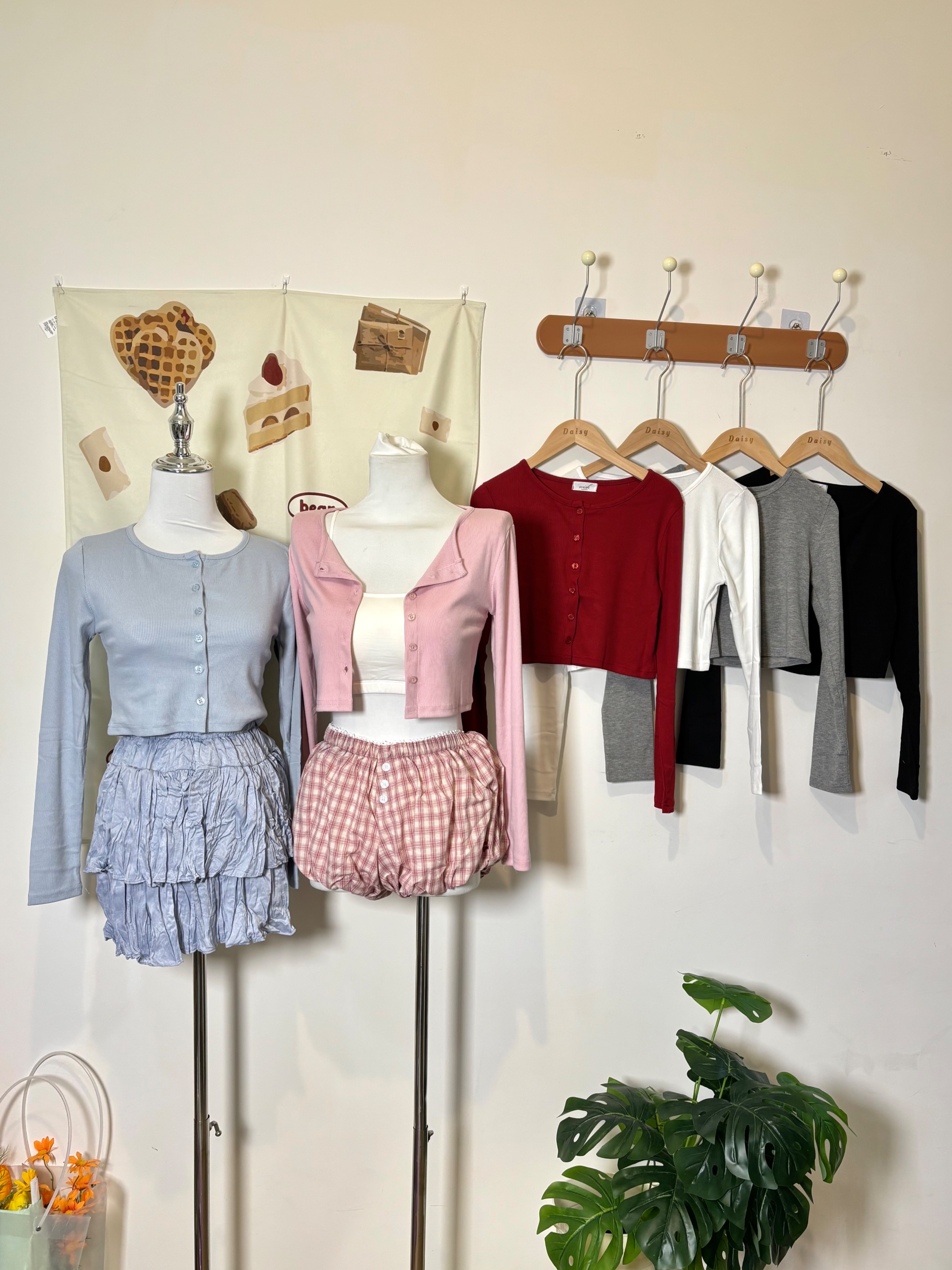 現貨｜🔍必備彈性棉質排釦小外套（6色）