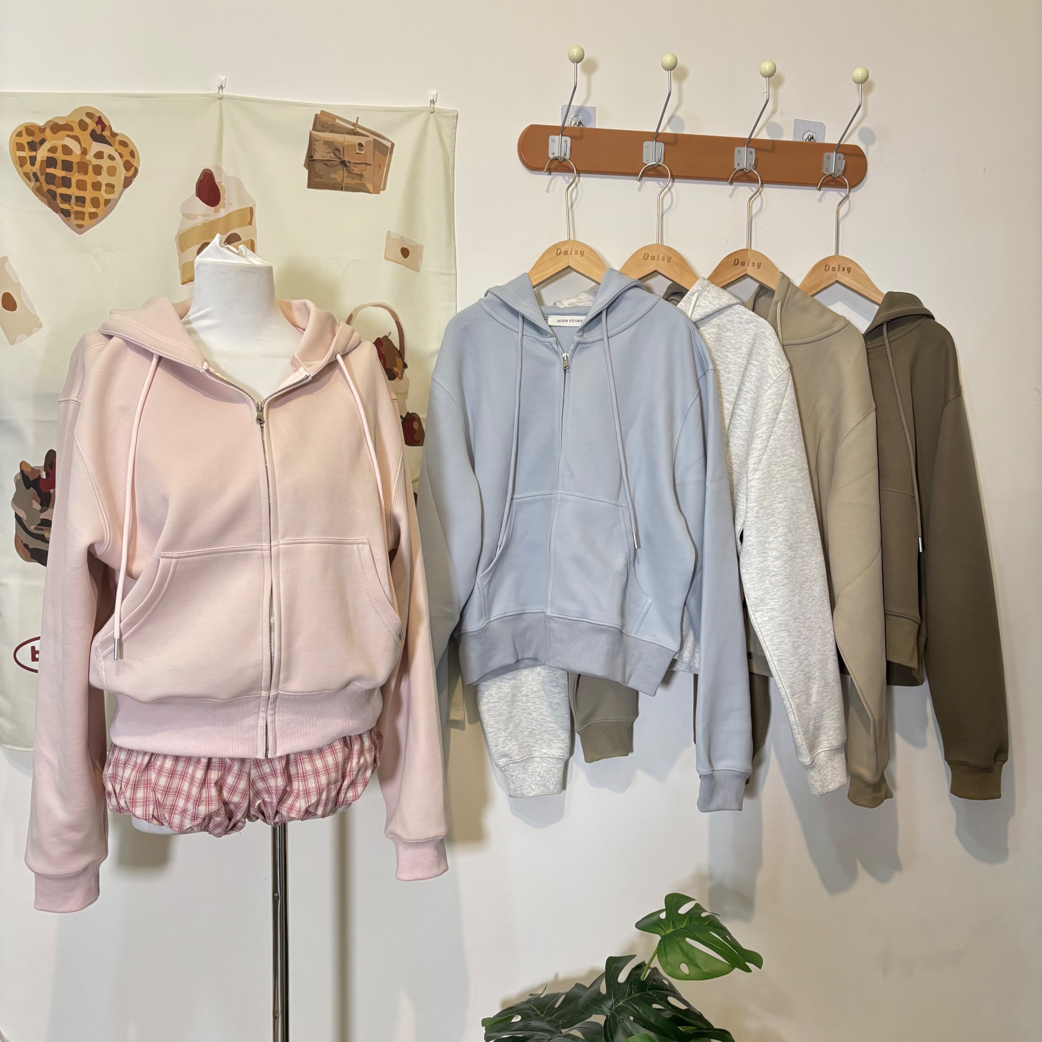 現貨｜必收！精梳棉超柔軟☁️連帽雲朵外套