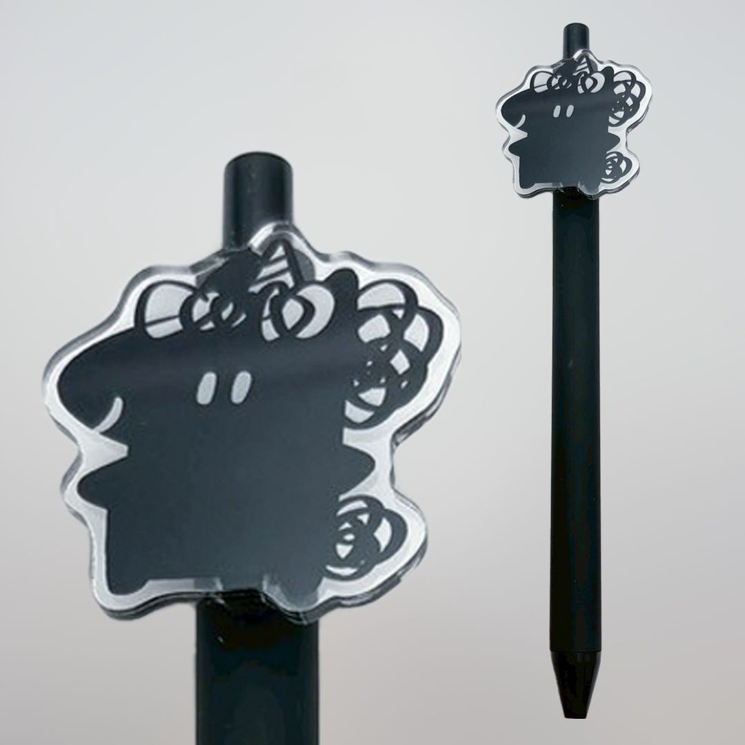 中性原子筆 ㋡ 糙灰搭的獨角獸