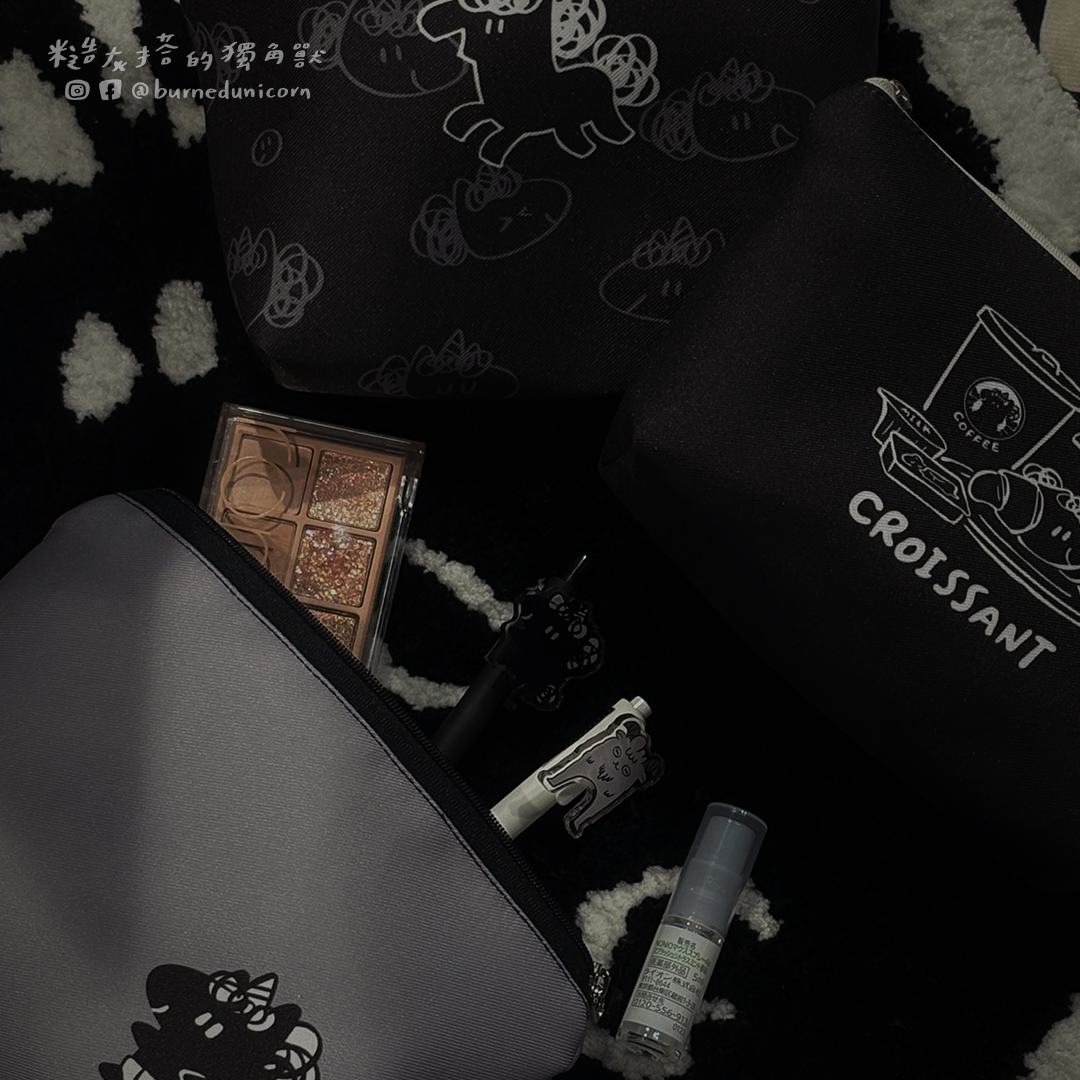 【NEW】厚磅大容量化妝包 ㋡ 糙灰搭的獨角獸