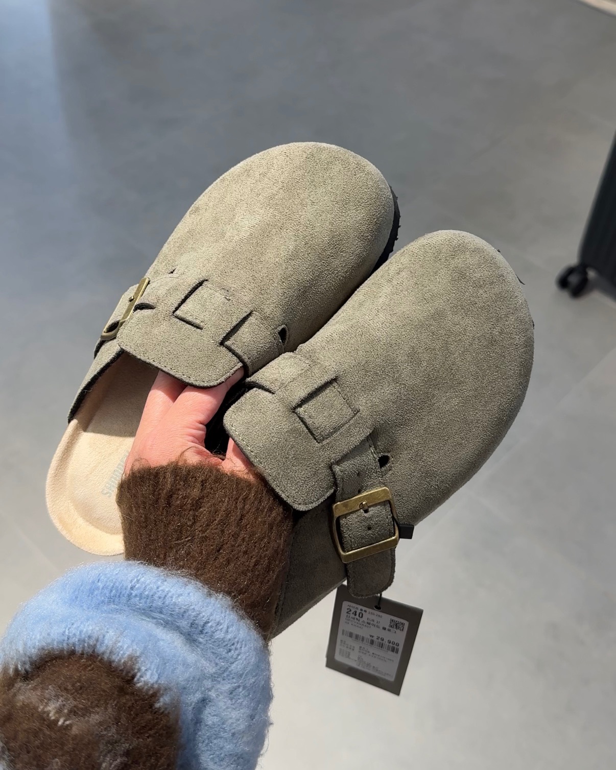 SHOOPEN 勃肯鞋 HPCV4FA401149 一般款 卡其綠