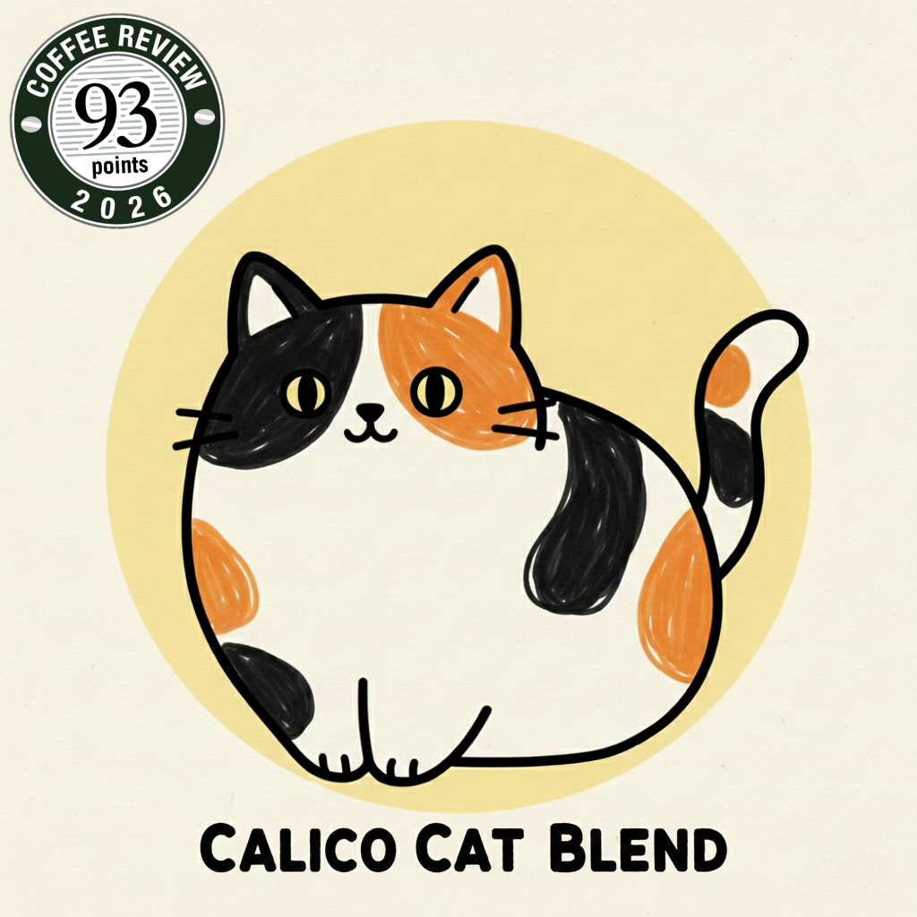 〔淺焙〕coffeereview 93分!三毛貓配方豆（半磅）