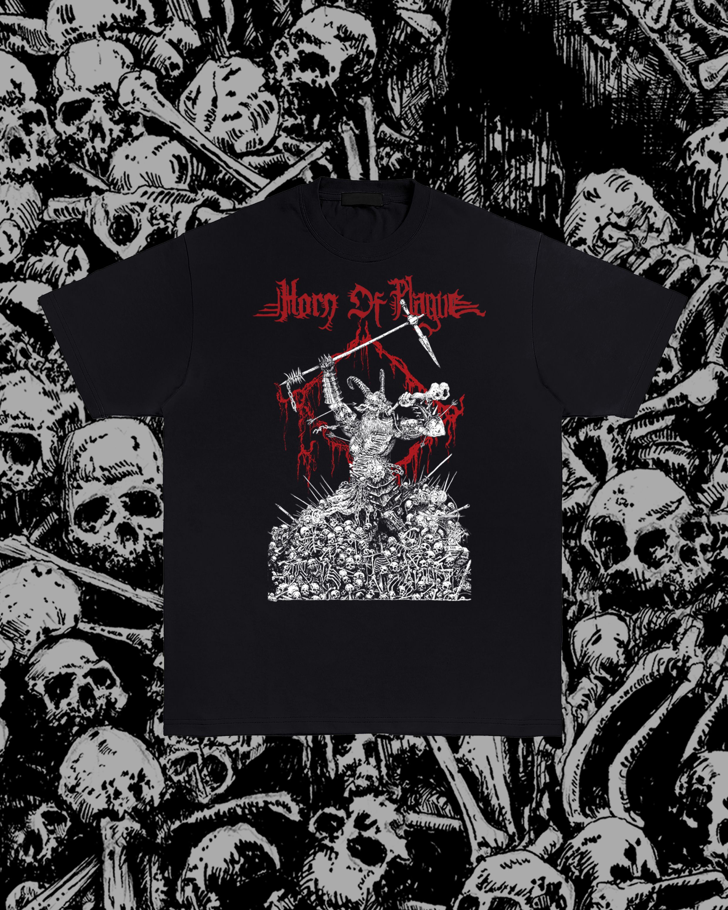 瘟疫號角 Horn Of Plague T shirt