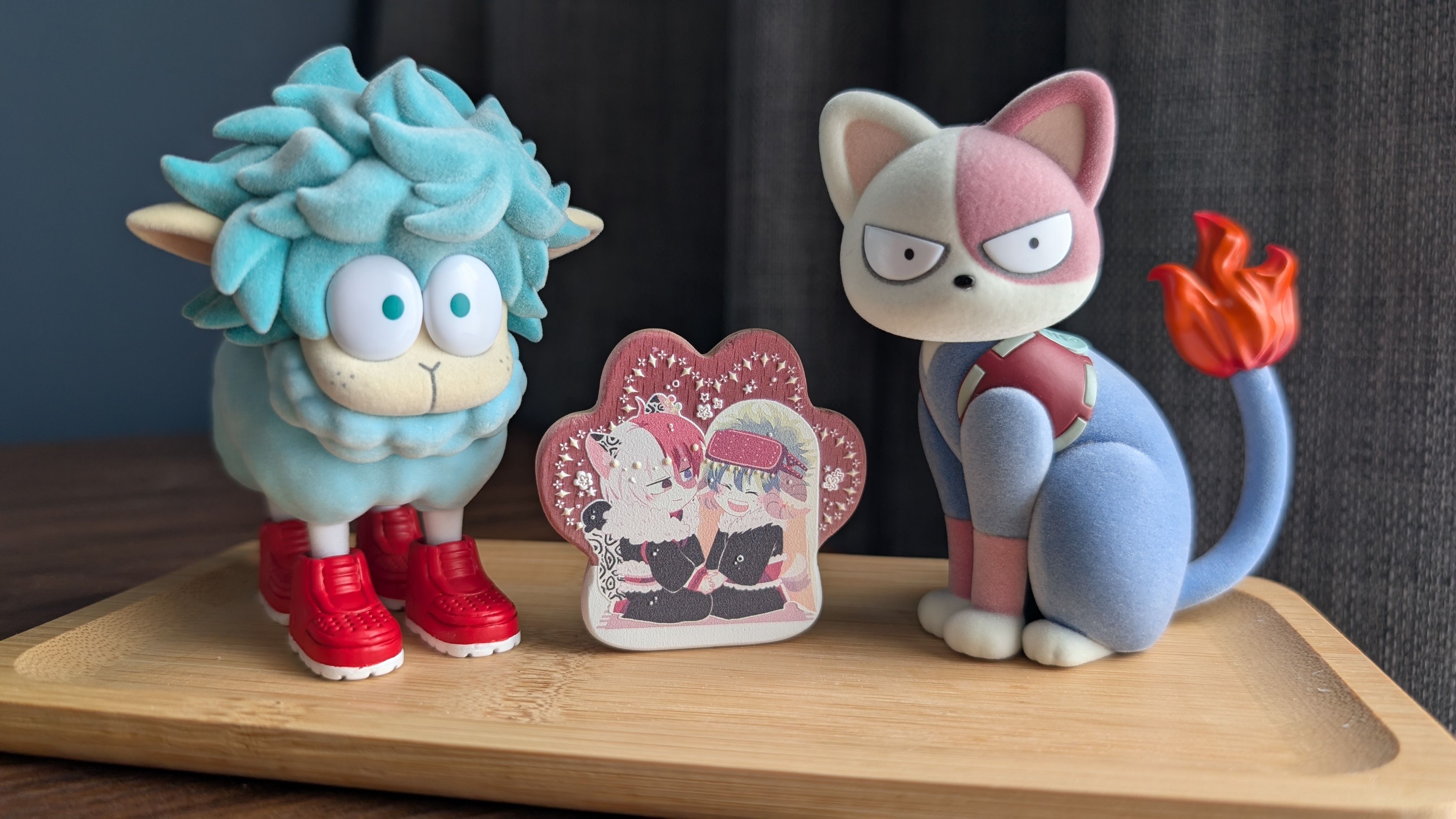 獸耳新十傑婚禮 浮雕木片磁鐵