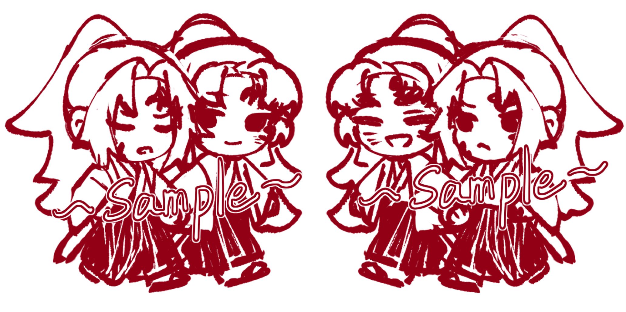 兄弟無邊半透壓克力飯友