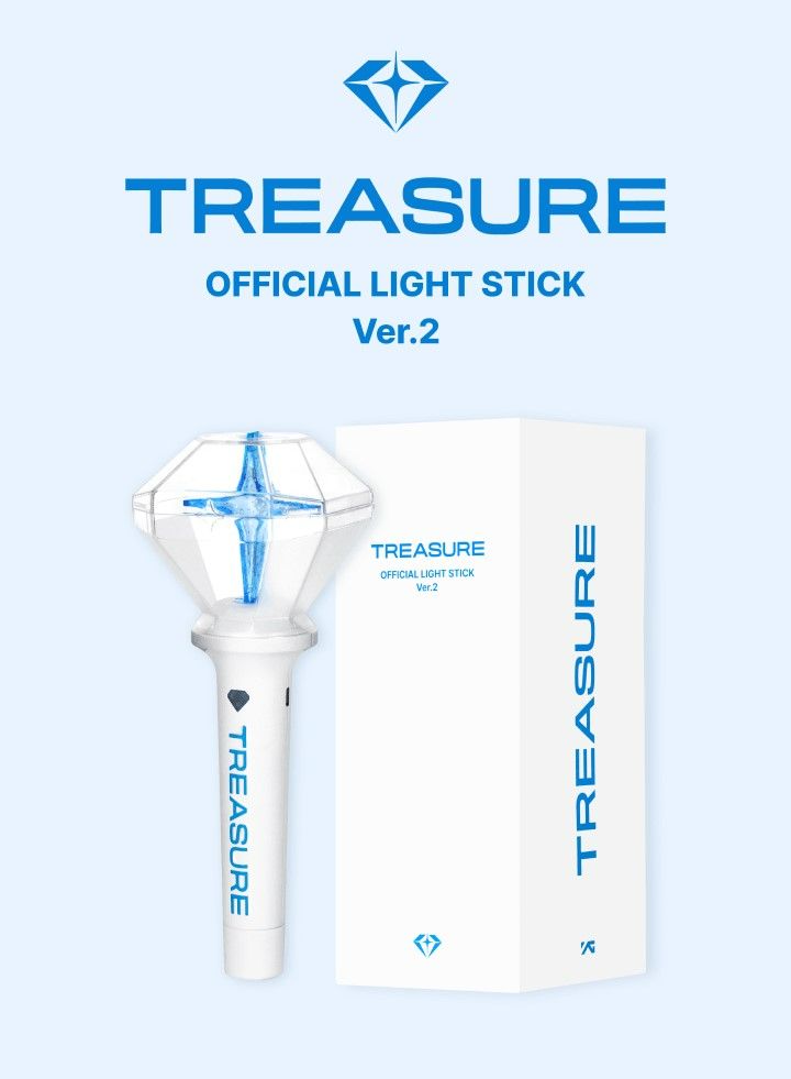 TREASURE 官方手燈+隨機特典卡