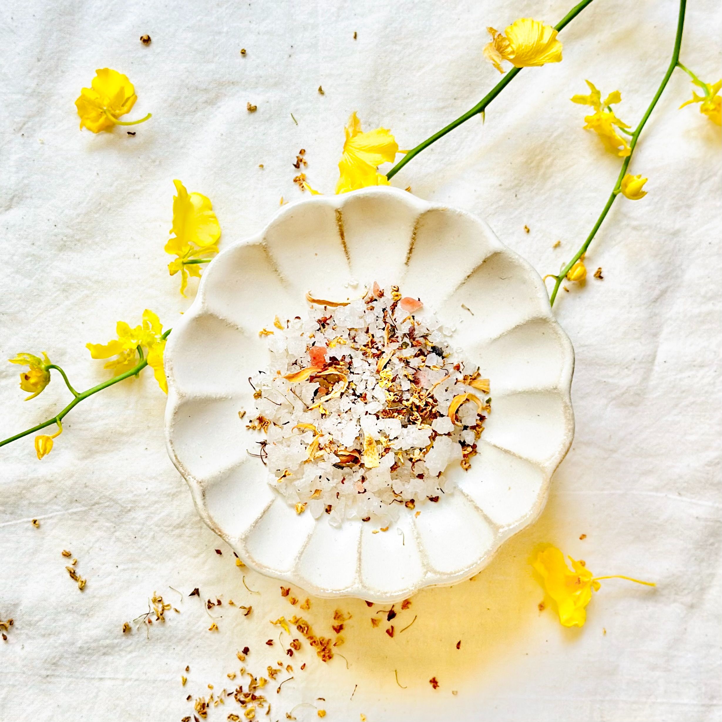 【販售至11/11】秋季限定・天然精油薰香鹽【澄馥和光】