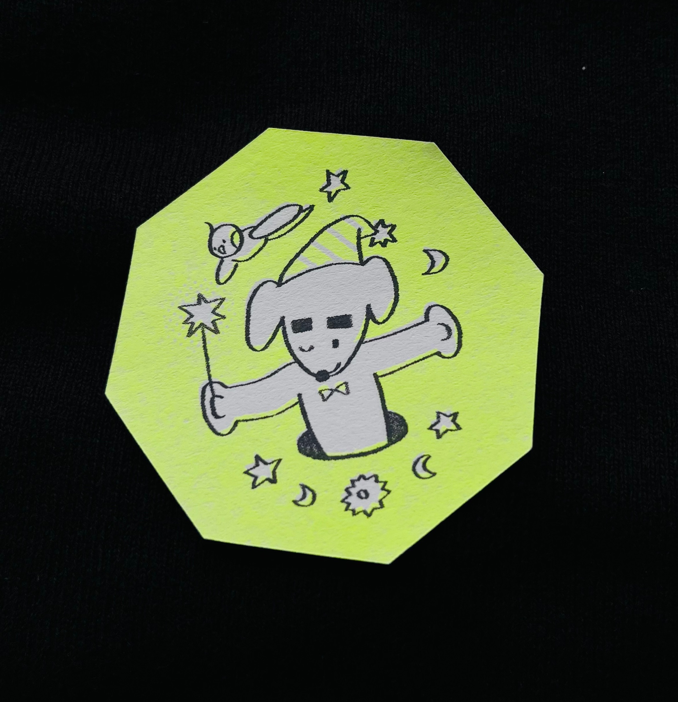 魔法狗狗貼紙