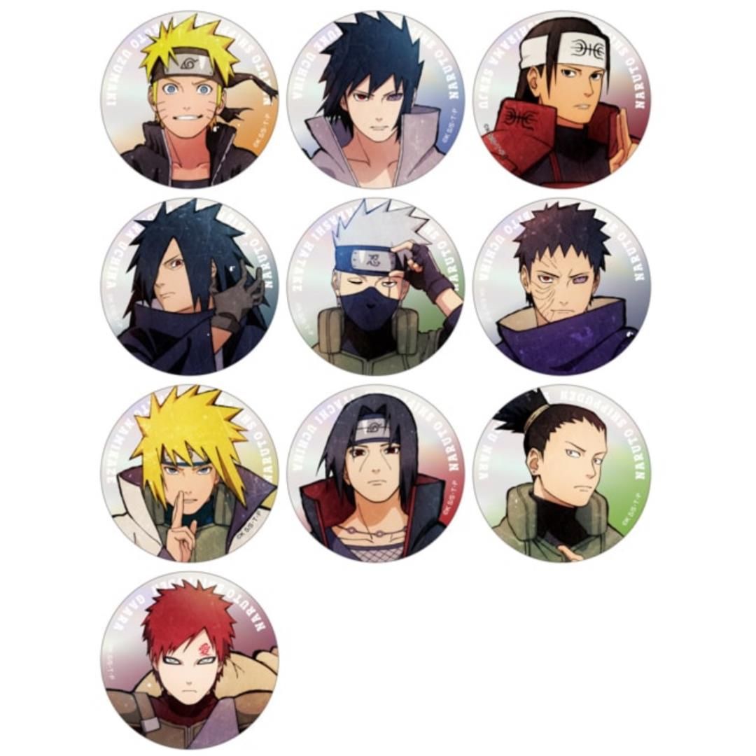 火影忍者大交流展鐳射閃徽