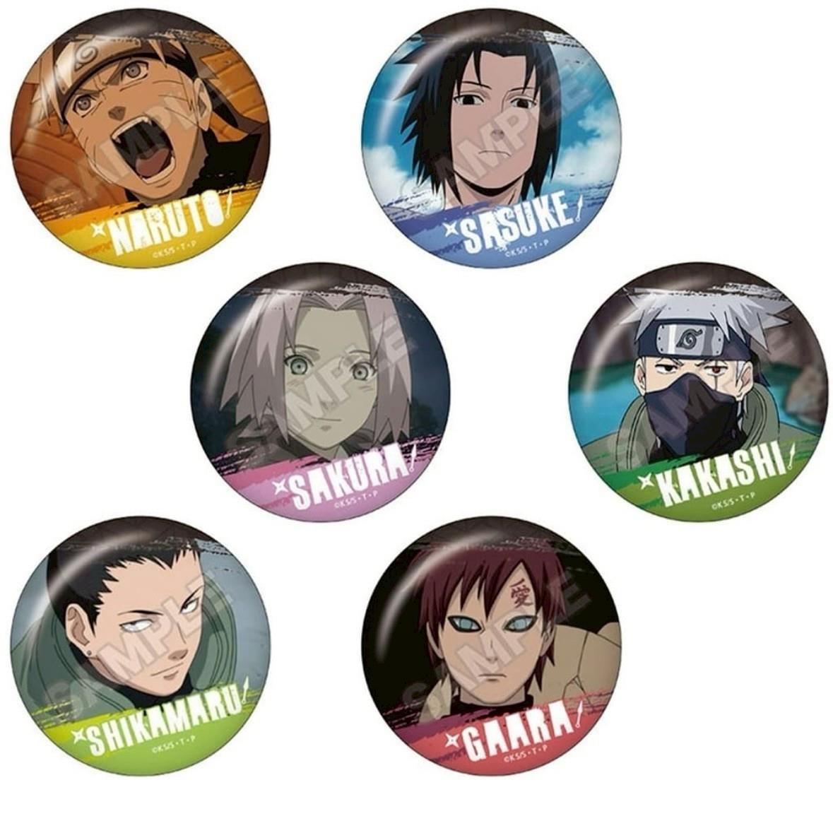 火影忍者角色動畫徽章