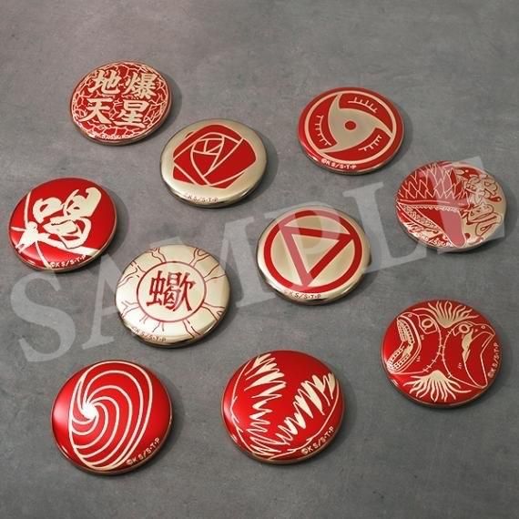 火影忍者曉組織金屬徽章