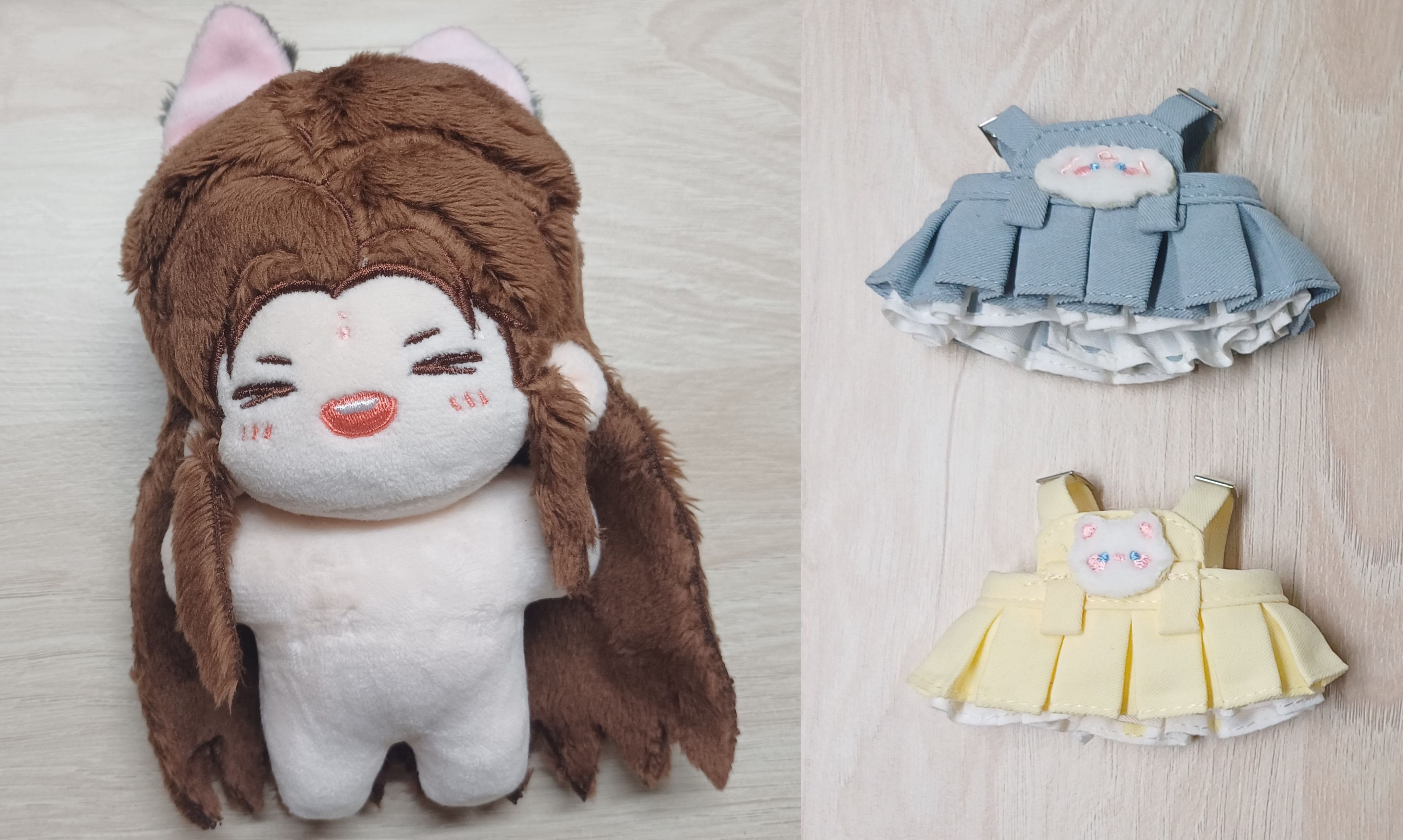 千雪孤鳴 10cm棉花娃