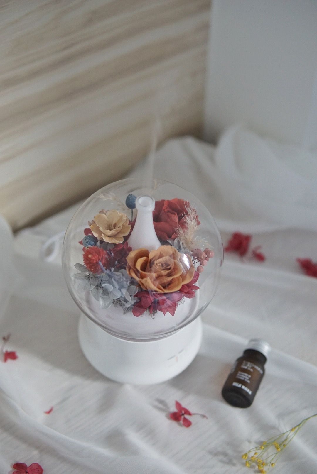 永生花香氛機 – 秋酿｜贈無印良品精油