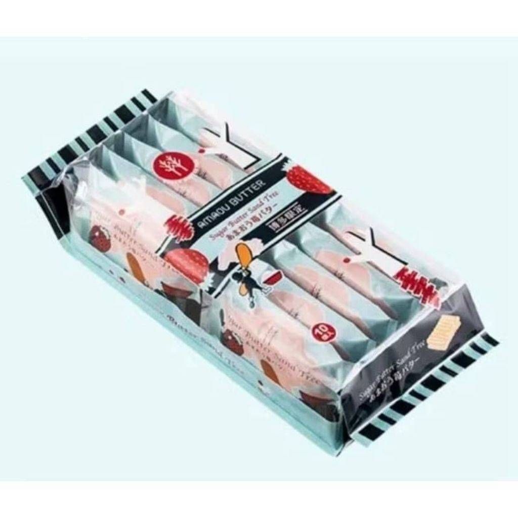 現貨 日本砂糖奶油樹餅乾 福岡限定甘王草莓口味