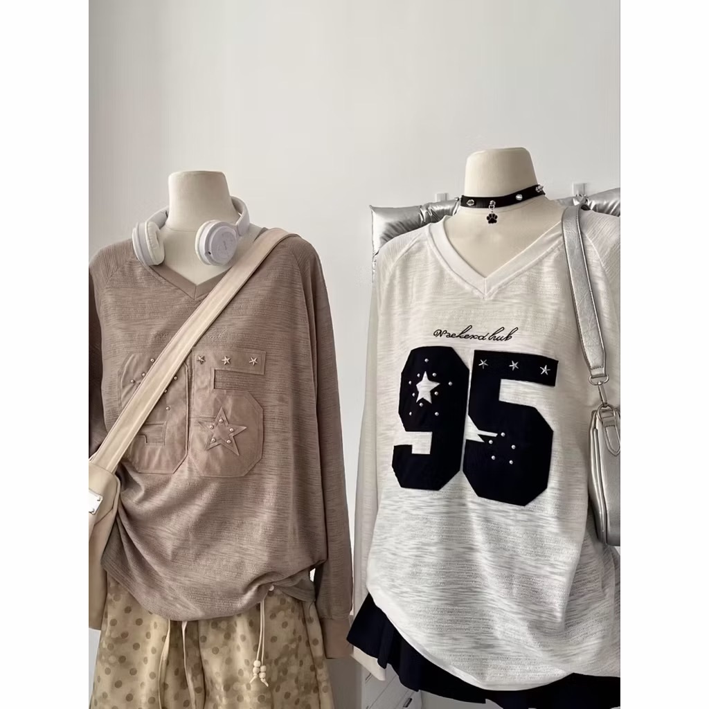 𝑷𝒐𝒏𝒚𝒐現貨 美式貼布95數字大T