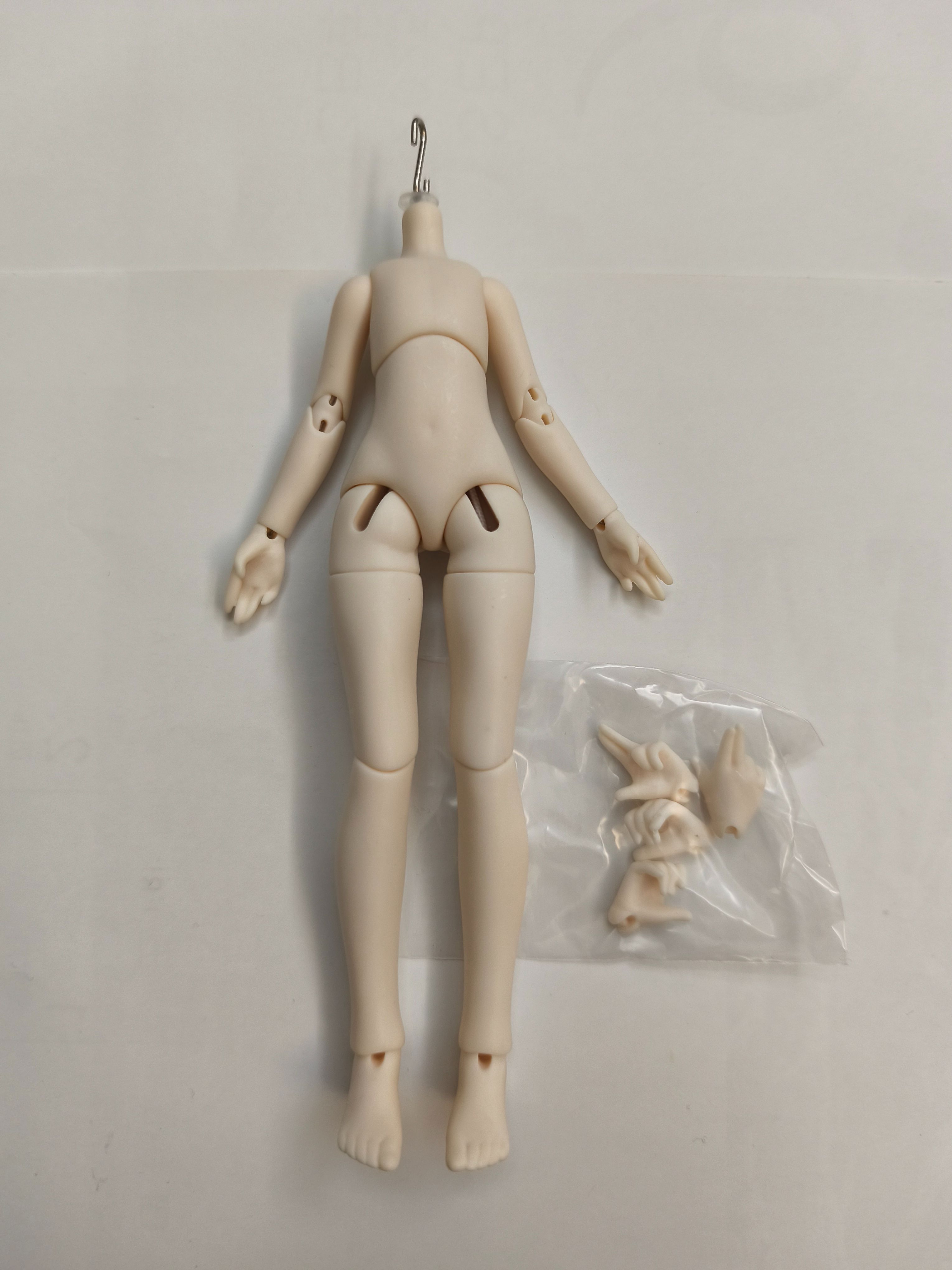 月光童話-素體與手型