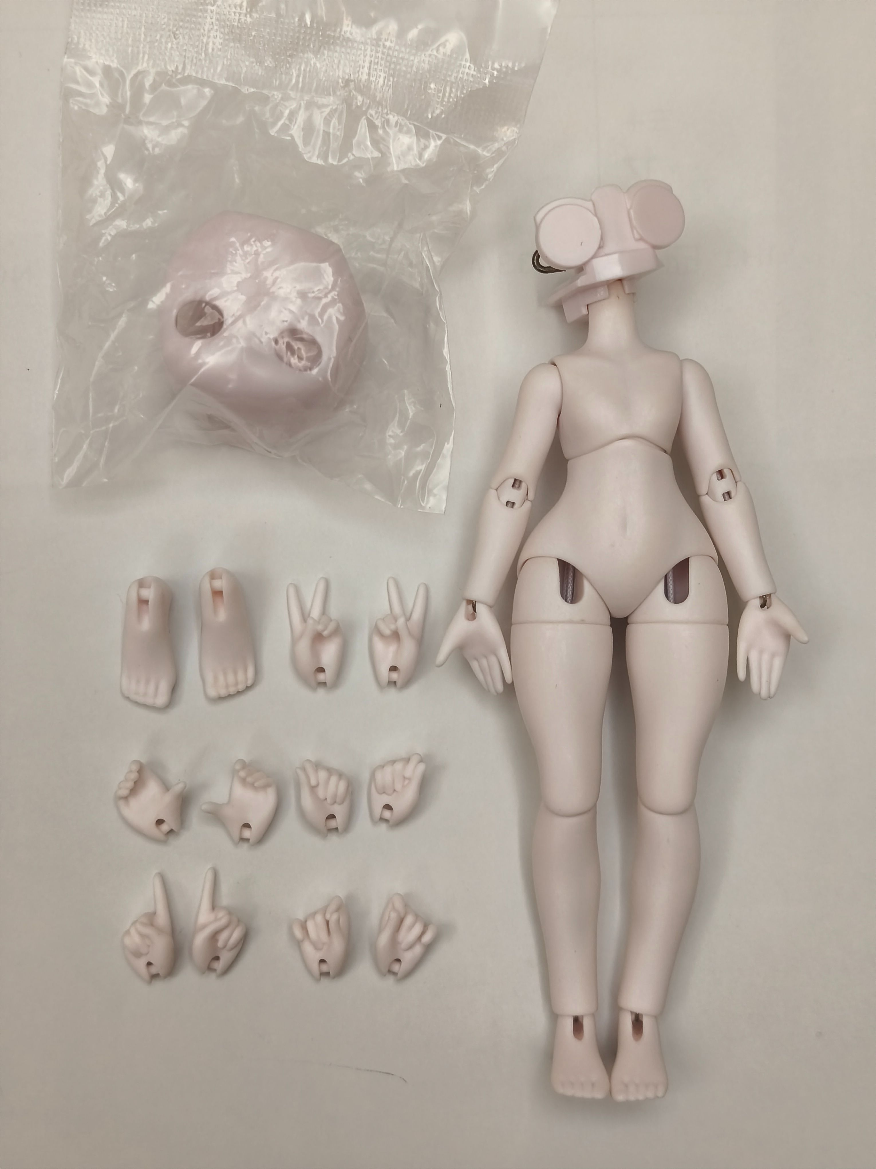 露露靈-超白肌素體手組臉片