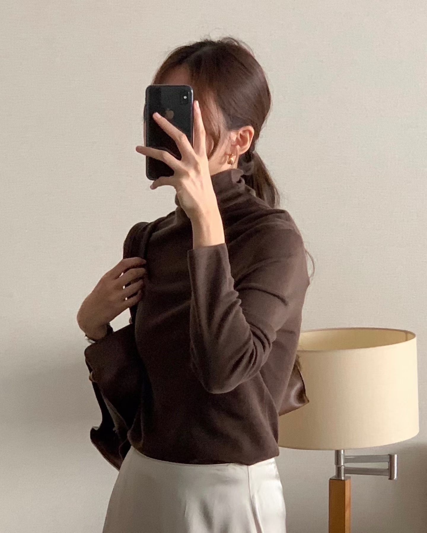 小高領基礎打底T