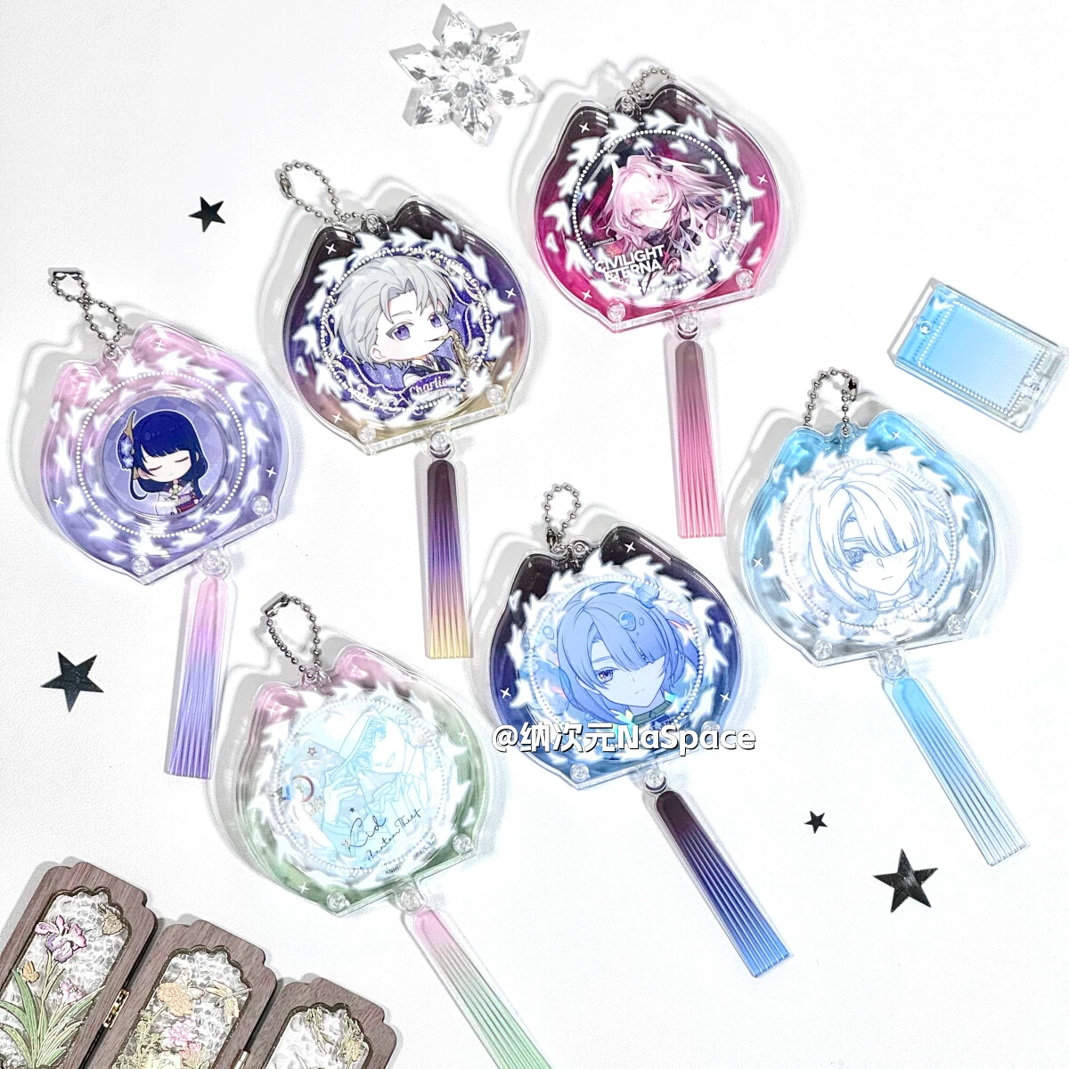 【納次元】飛鳥風鈴貓耳徽章磚