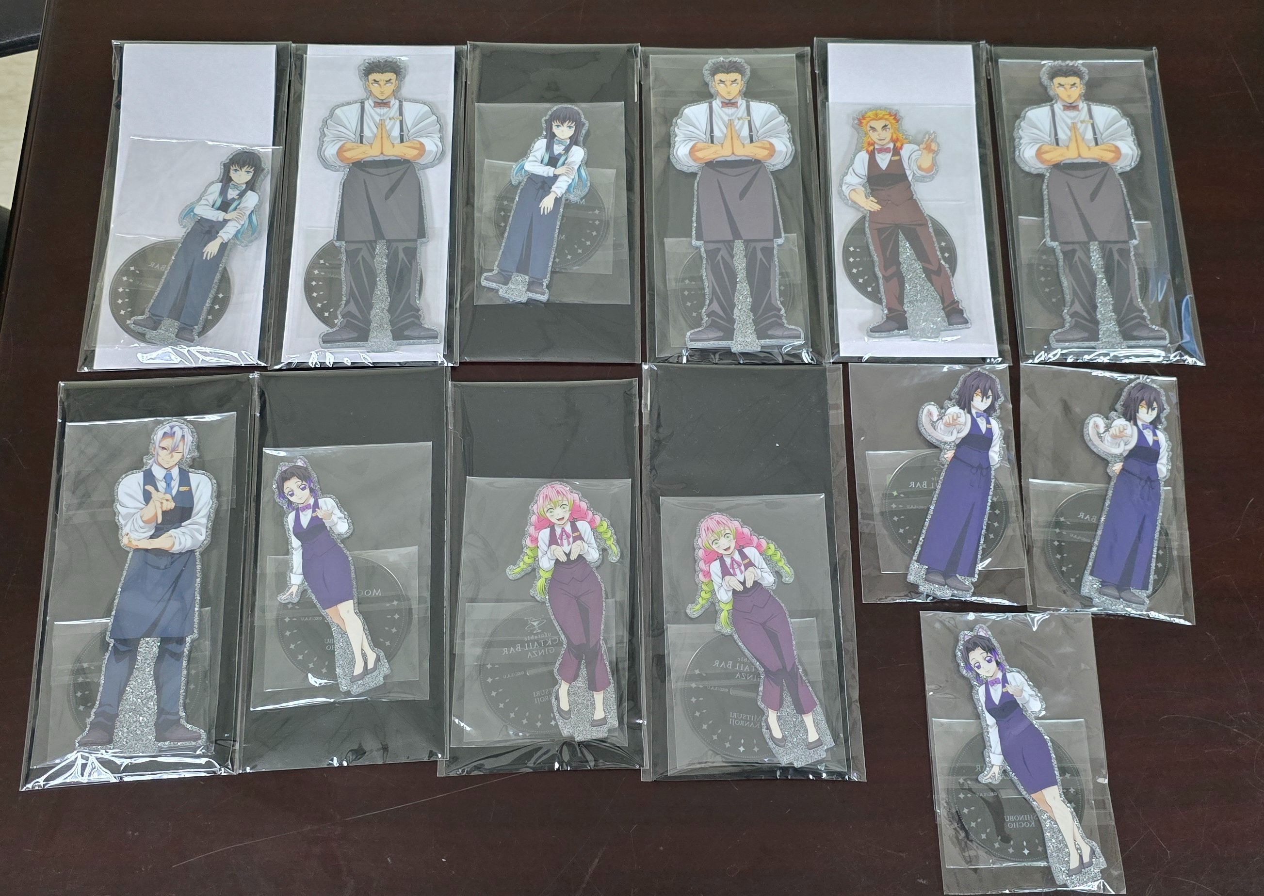 鬼滅銀座Mocktail酒吧雙面立牌