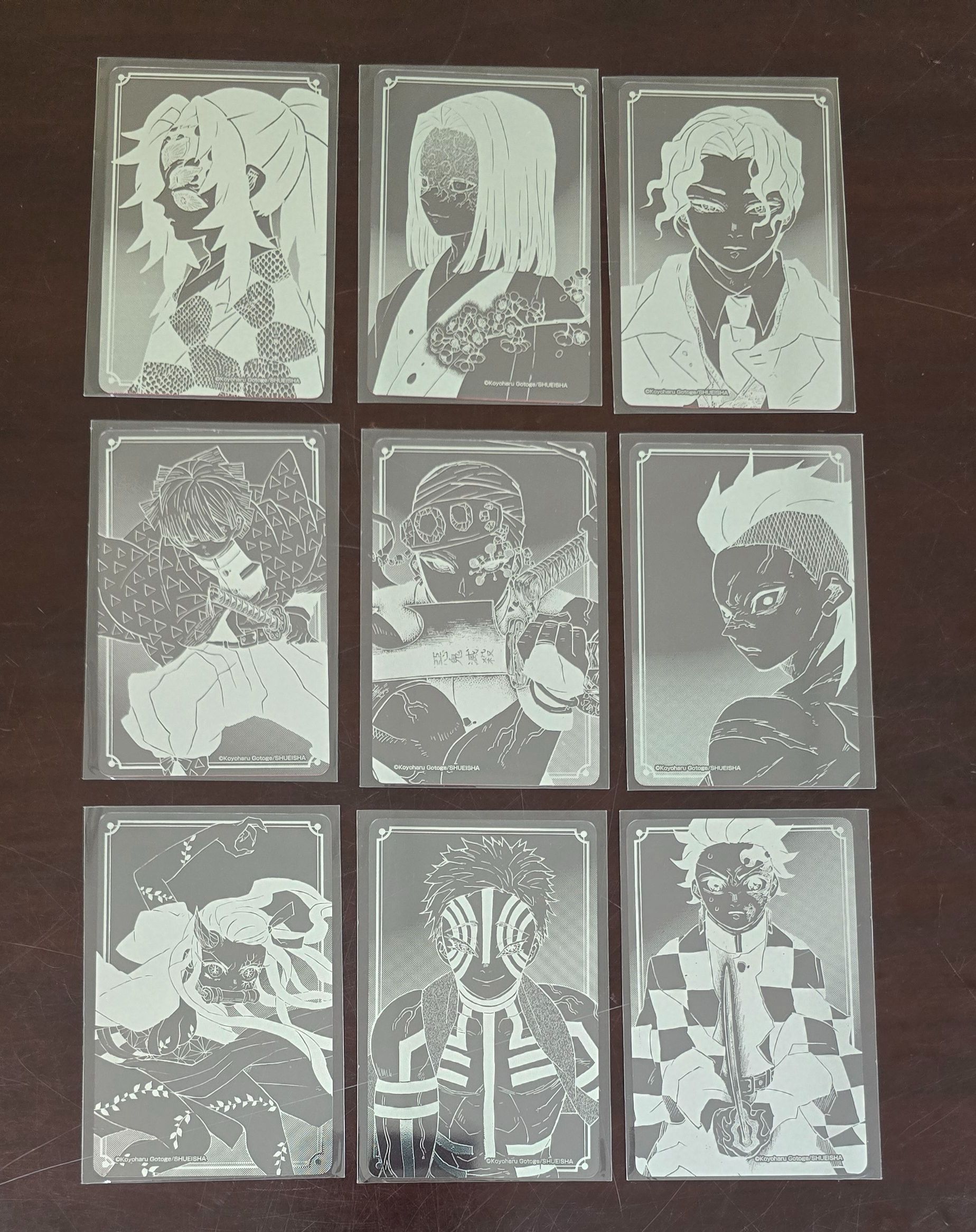 JS鬼滅原畫銀箔卡