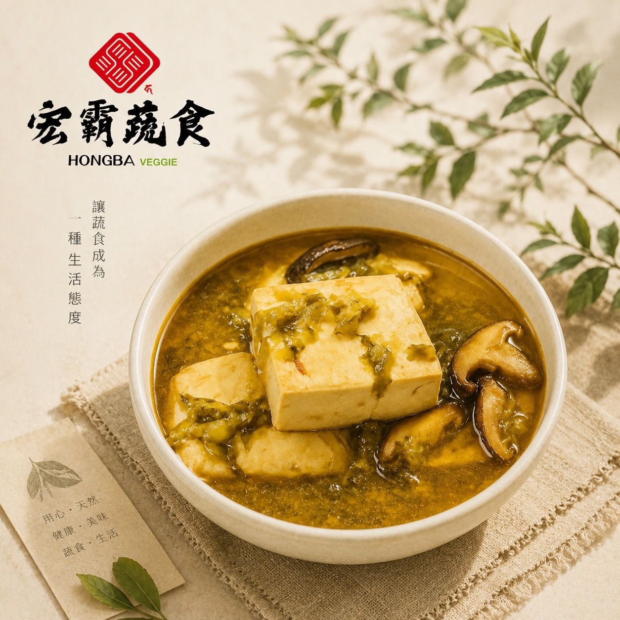 清蒸臭豆腐 1000g/包（全素）