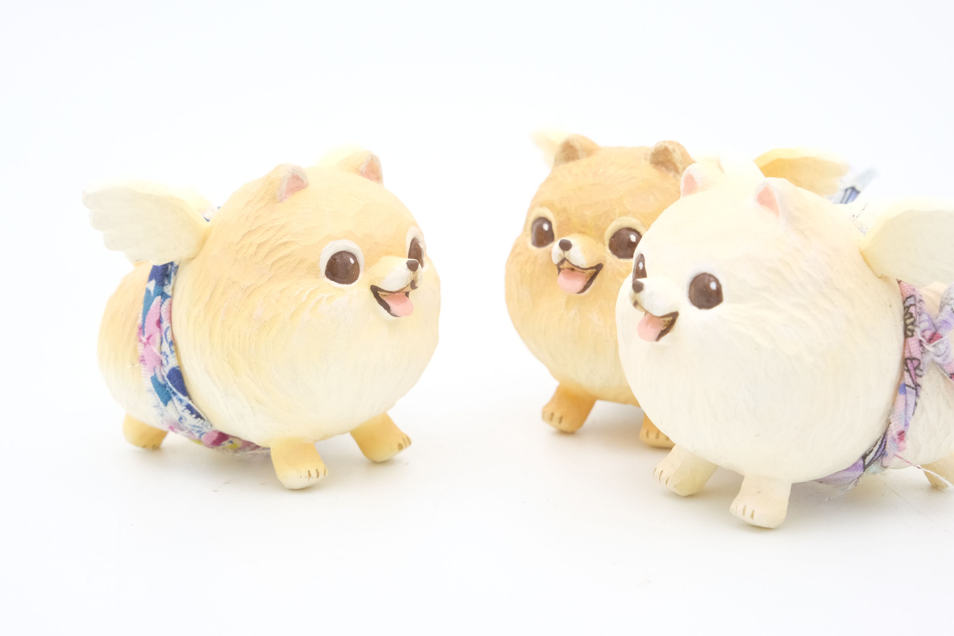 天使小博美【想寵雕像系列】