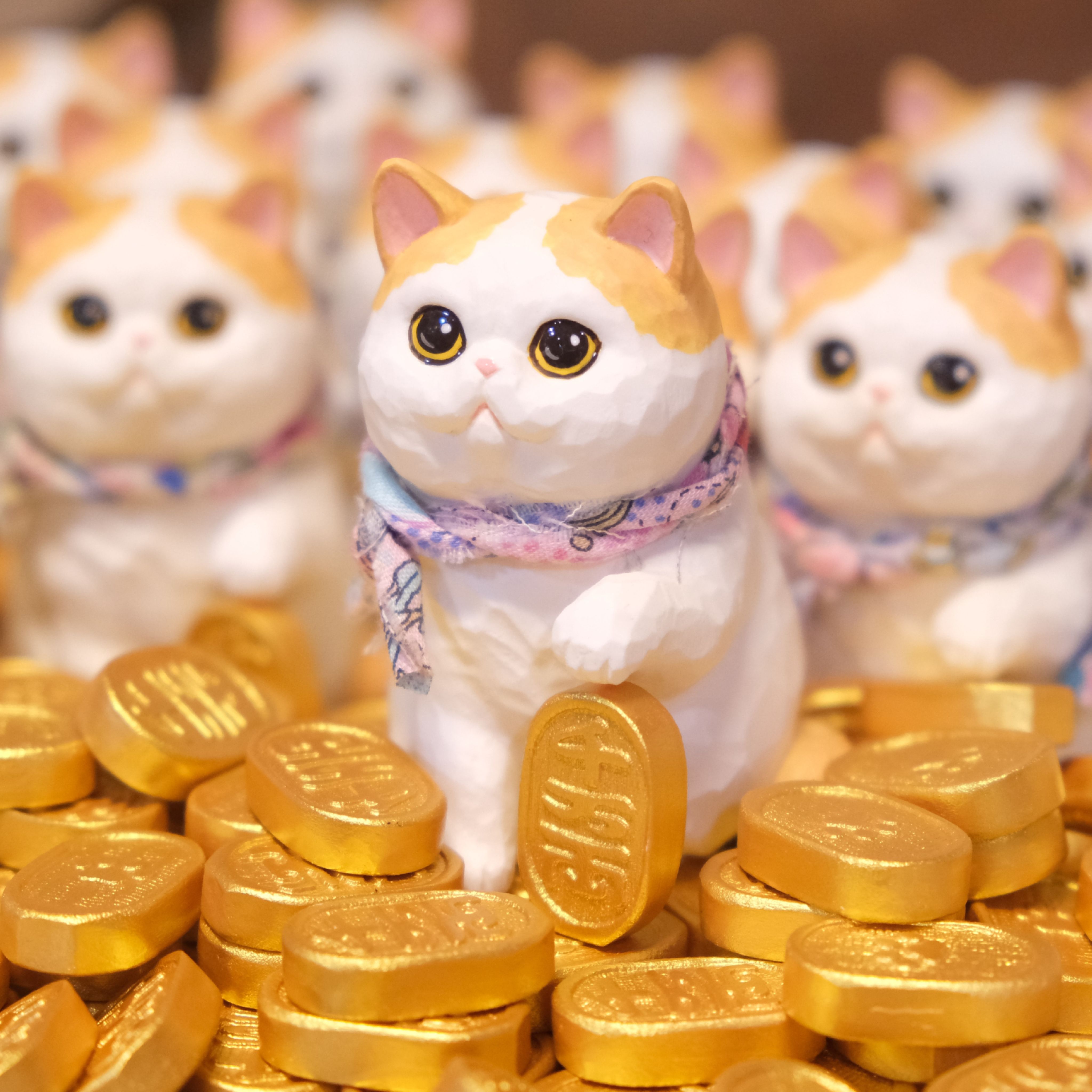 招財加菲貓 【想寵雕像系列】