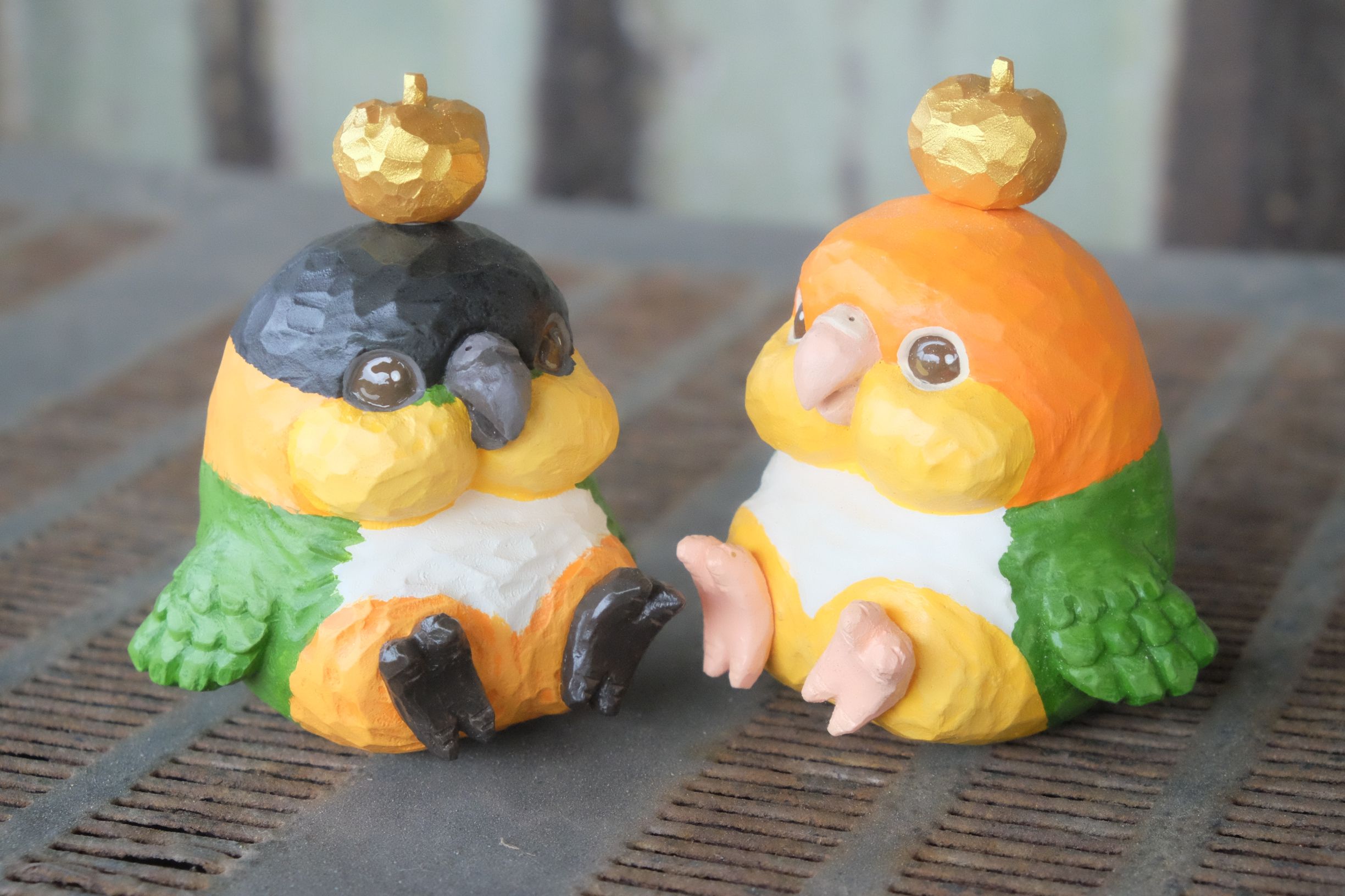 【凱克鸚鵡】寶寶不倒翁