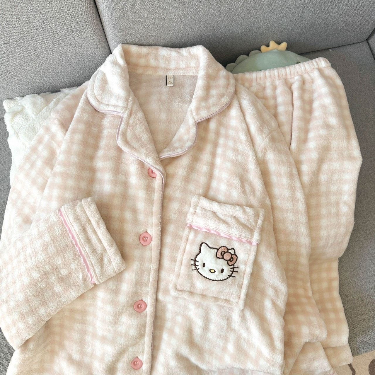 ꒰法蘭絨睡衣套裝꒱多款♡可愛