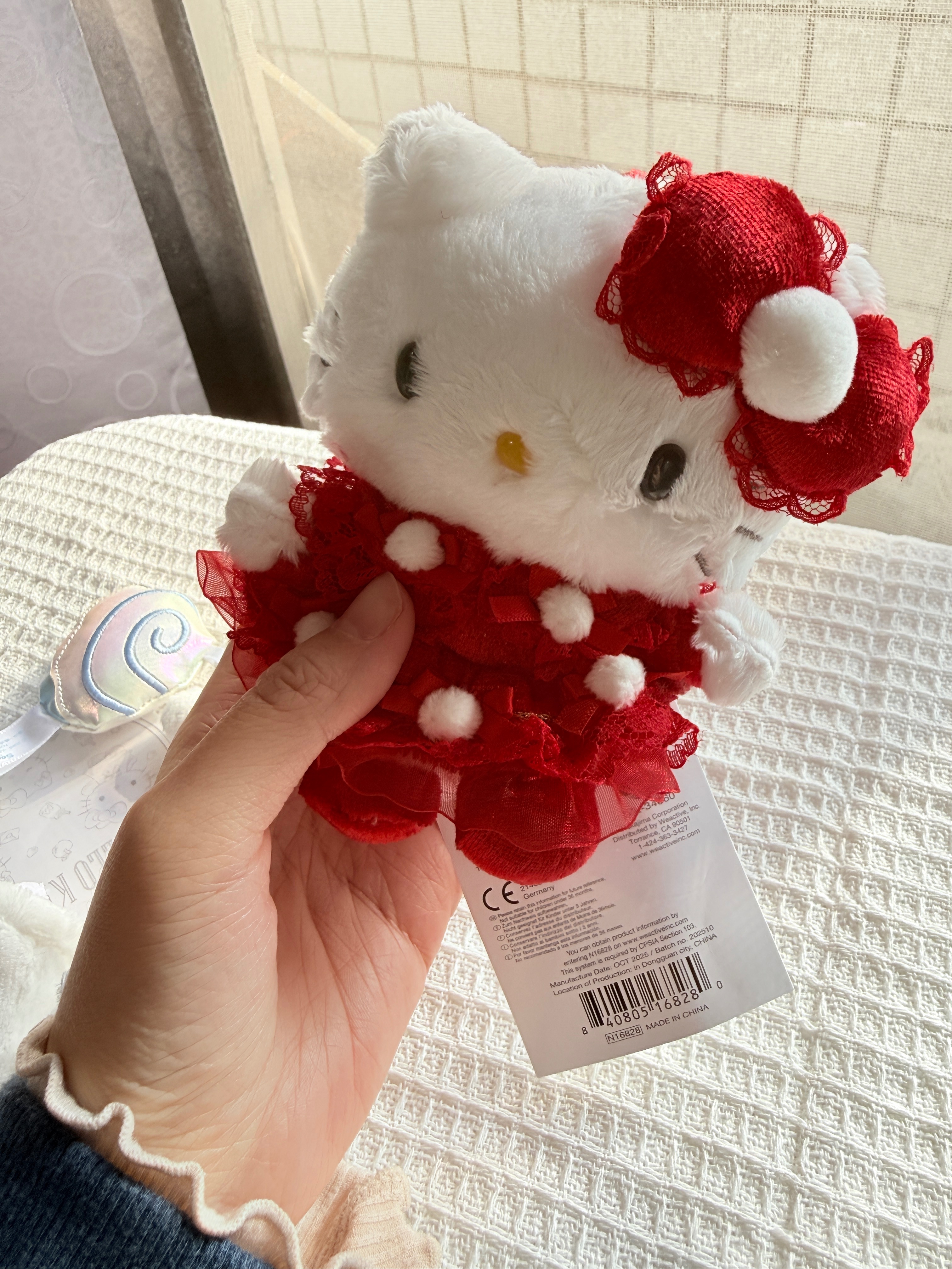 香港購入 美版聖誕款凱蒂貓 kitty