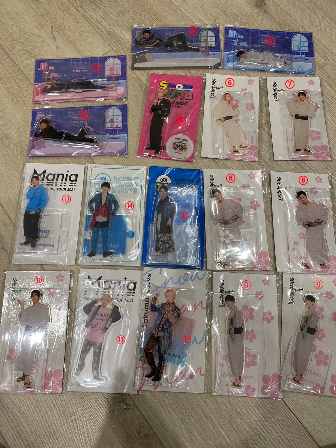 Snow Man各種立牌