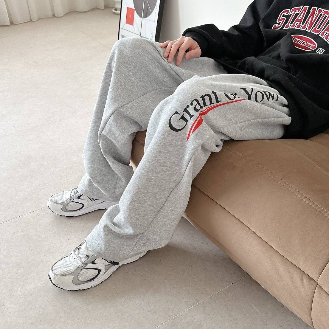 Grant or Yowl 抽繩束口休閒褲