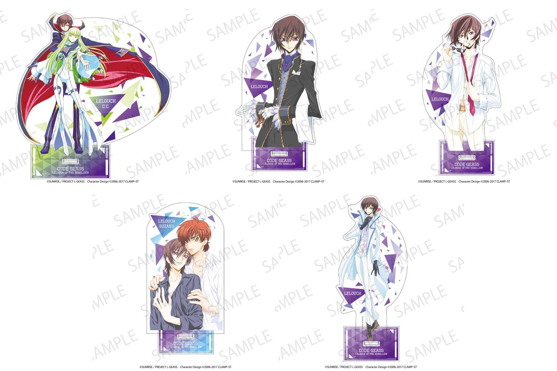 Code Geass 反叛的魯路修 壓克力立牌