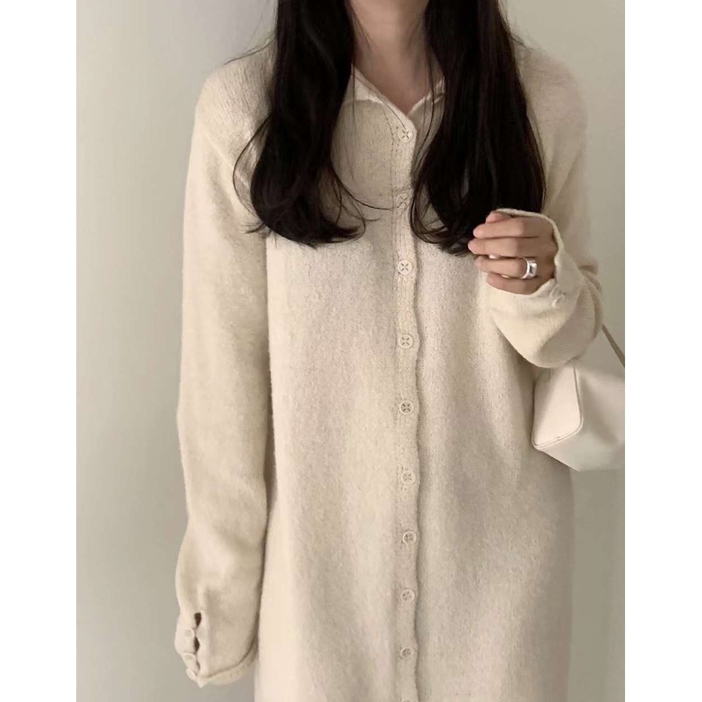 Where wear韓版典雅羊毛翻領短洋裝