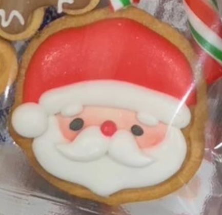 Q版聖誕老公公頭（寬4.5高4公分）（下單請備註出貨日未指定則統一12/20出貨）